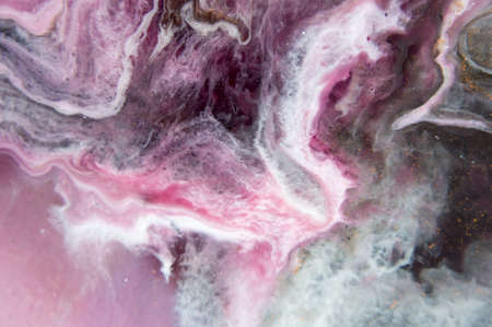 Epoxy resin art. Abstract composition. Macro photo. can be used as a trendy background for...