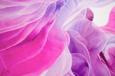 Abstract fluid art in alcohol ink painting technique.