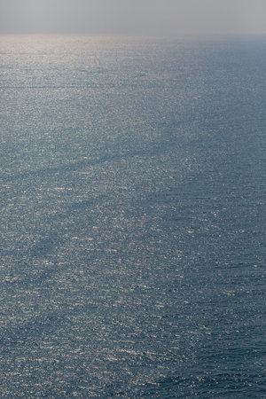 Minimal Ocean Water Surface Backgroundの写真素材