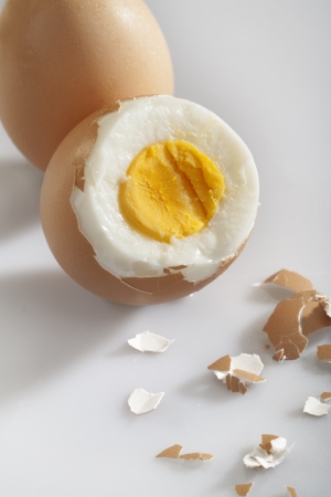 boiled eggsの写真素材