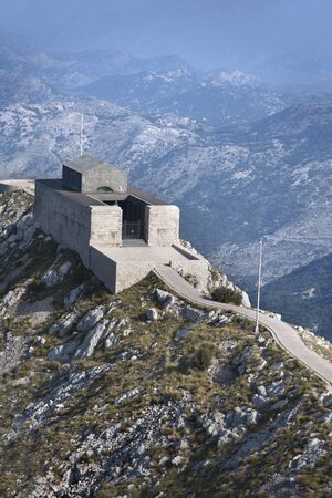 Mausoleum on Lovcenのeditorial素材