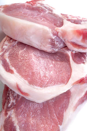 fresh domestic pork chops