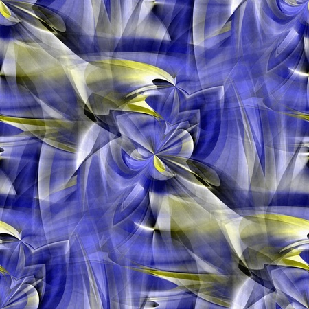 Violet seamless turbidity. Violet-yellow-olive-white turbidity embossed abstract as seamless tile-able background-wallpaper-texture-pattern.の写真素材