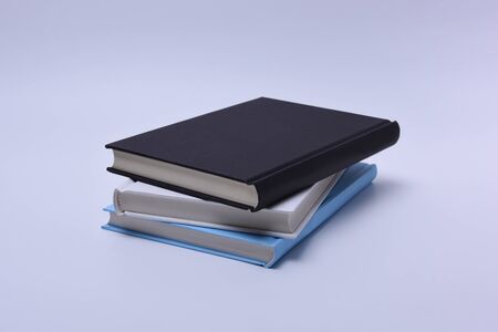A few books stacked togetherの写真素材
