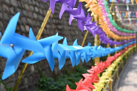 windmill toyの写真素材