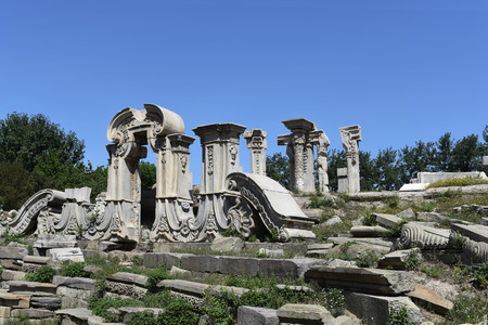 Old Summer Palace siteのeditorial素材