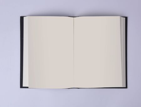 A blank book