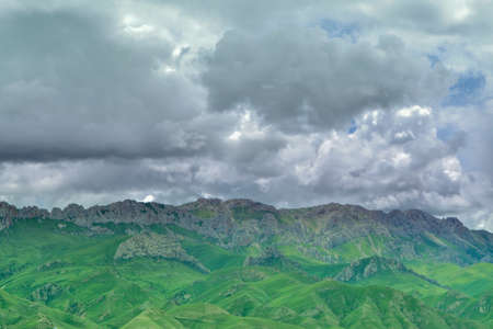 Mountains landscape in Himalaya China