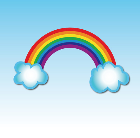 Rainbowのイラスト素材