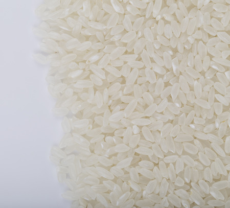 Rice closeup for food background