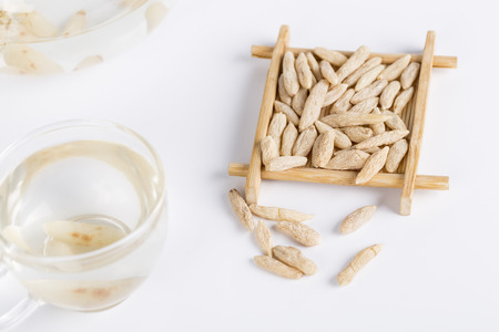 Ophiopogon japonicus tea,  traditional Chinese medicineの写真素材