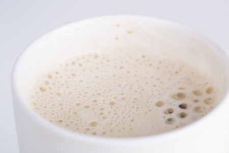 Coffee foam high resolution texture.の写真素材