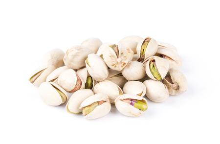 A Group of Pistachio Nutsの写真素材