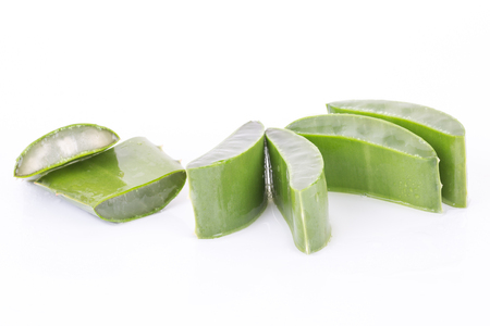 Fresh aloe veraの写真素材
