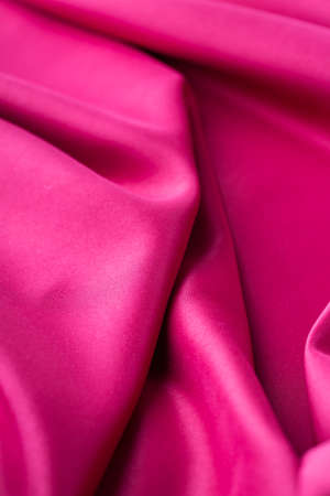 Silk Fabric Texture Backgroundの写真素材