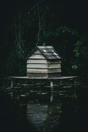 Floating Birdhouseの写真素材