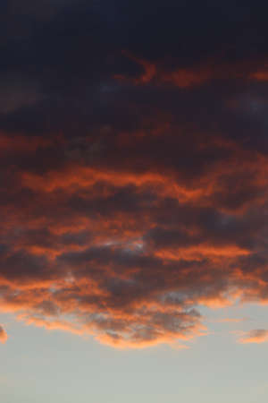 Fire Cloudsの写真素材