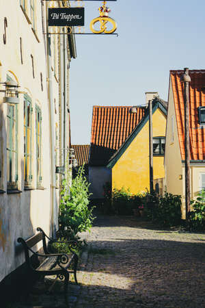 An old townの写真素材