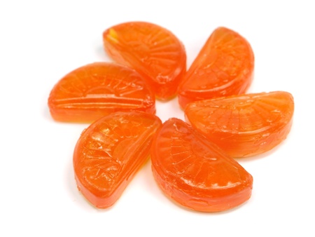 color sweets on a white background 
    の写真素材