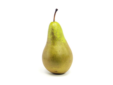 Brown pear on a white background
    の写真素材