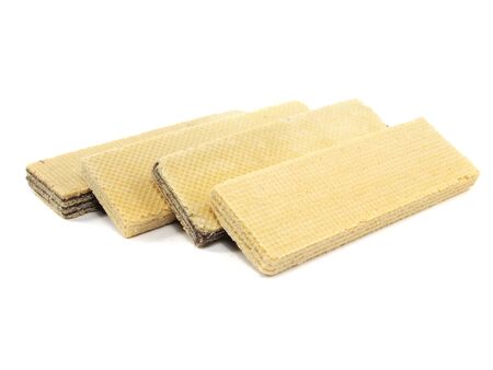 waffle on a white background 
の写真素材