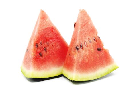 Watermelon on a white background 
の写真素材