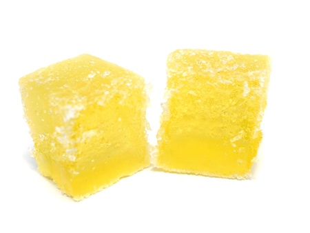 fruit jelly candy on a white background 
の写真素材