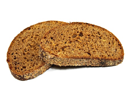 Bread on a white background     の写真素材