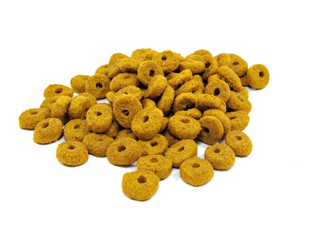 pet food on a white background 
   の写真素材