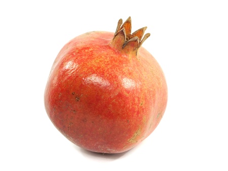 pomegranate on a white background 
    の写真素材