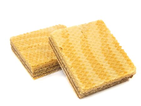 wafers on a white background 

       の写真素材