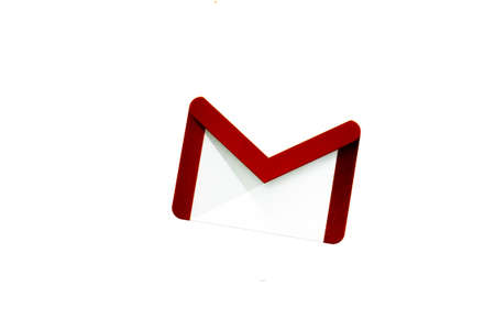 Los Angeles, California, USA - 17 January 2020: Google Gmail icon with copy space, Illustrative...