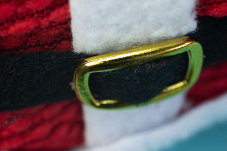 Close-up of Santa Christmas costume.の写真素材