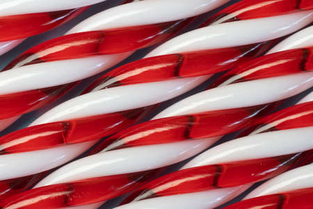 Christmas texture background copy space, red and white pattern layout. New Year holidays design.の写真素材