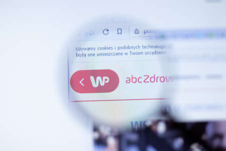 New York, USA - September 29, 2020: abczdrowie.pl abczdrowie company website with logo close up,...