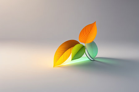 Minimalistic Light Background Generative AI.の素材