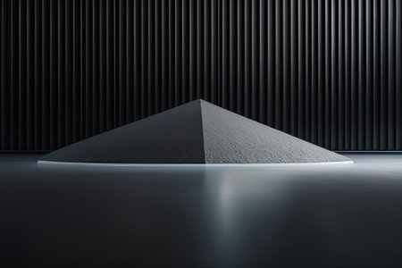 Black Solid Texture Background Generative AI.の素材