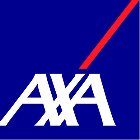 New York, USA - 9 March 2024: AXA Company Logo, Corporation Icon, Illustrative Editorialのeditorial素材