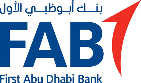 New York, USA - 9 March 2024: FAB First Abu Dhabi Bank Company Logo, Corporation Icon, Illustrative Editorialのeditorial素材