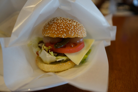 Burgerの写真素材