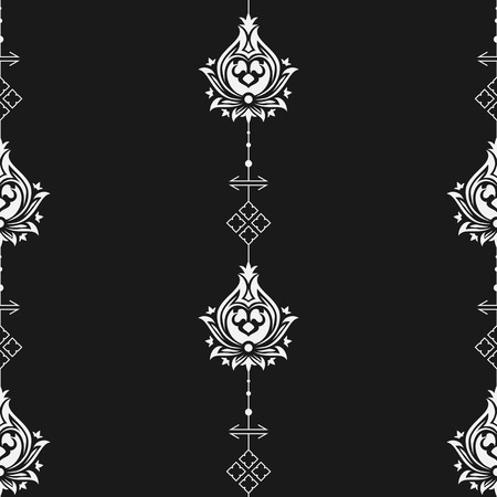 Seamless eastern style pattern. Arabic repeating ornamentのイラスト素材