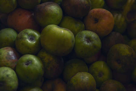 Apples with natural light
