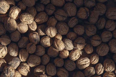 Walnuts with natural light