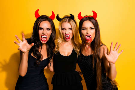 Nightmare, hunger, thirst, death, will to kill and drink. Elegant, mystical gorgeous satanic zombies...