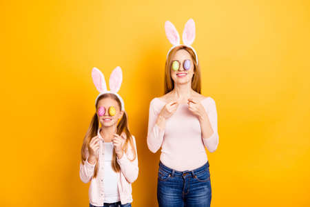 Where are you my bunny? Portrait of cute lovely cheerful excited sweet delightful carefree tender...