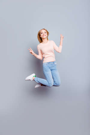 Sweater denim freedom freelancer win winner fun joy enjoy luck fortune come true weekend concept....