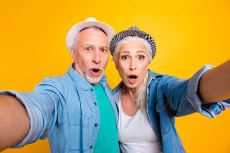 Wow omg! I don't believe my eyes! Joy emotion expressing health -care concept. Close up photo...