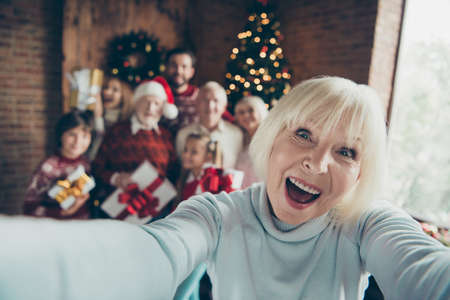 Mad funny funky granny grandma.の写真素材