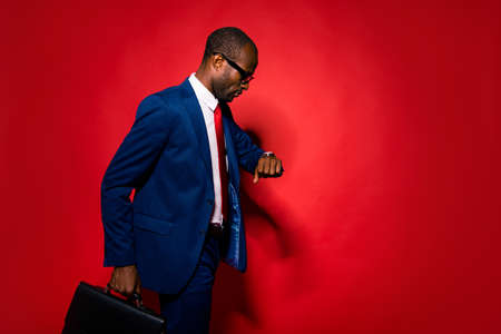 Focused busy broker chic classy concentrated confident banker