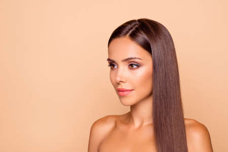 Half turn photo of dreamy leisure lifestyle sweet lovely prettyの写真素材